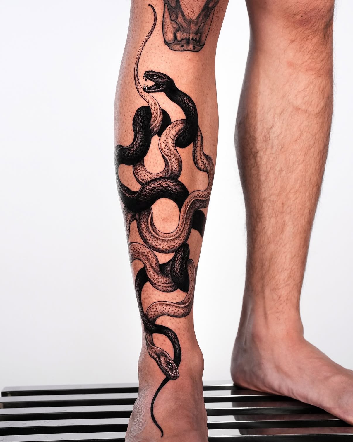 Asian Neo-Traditional tattoo by Luca at OVERTHINK-INK