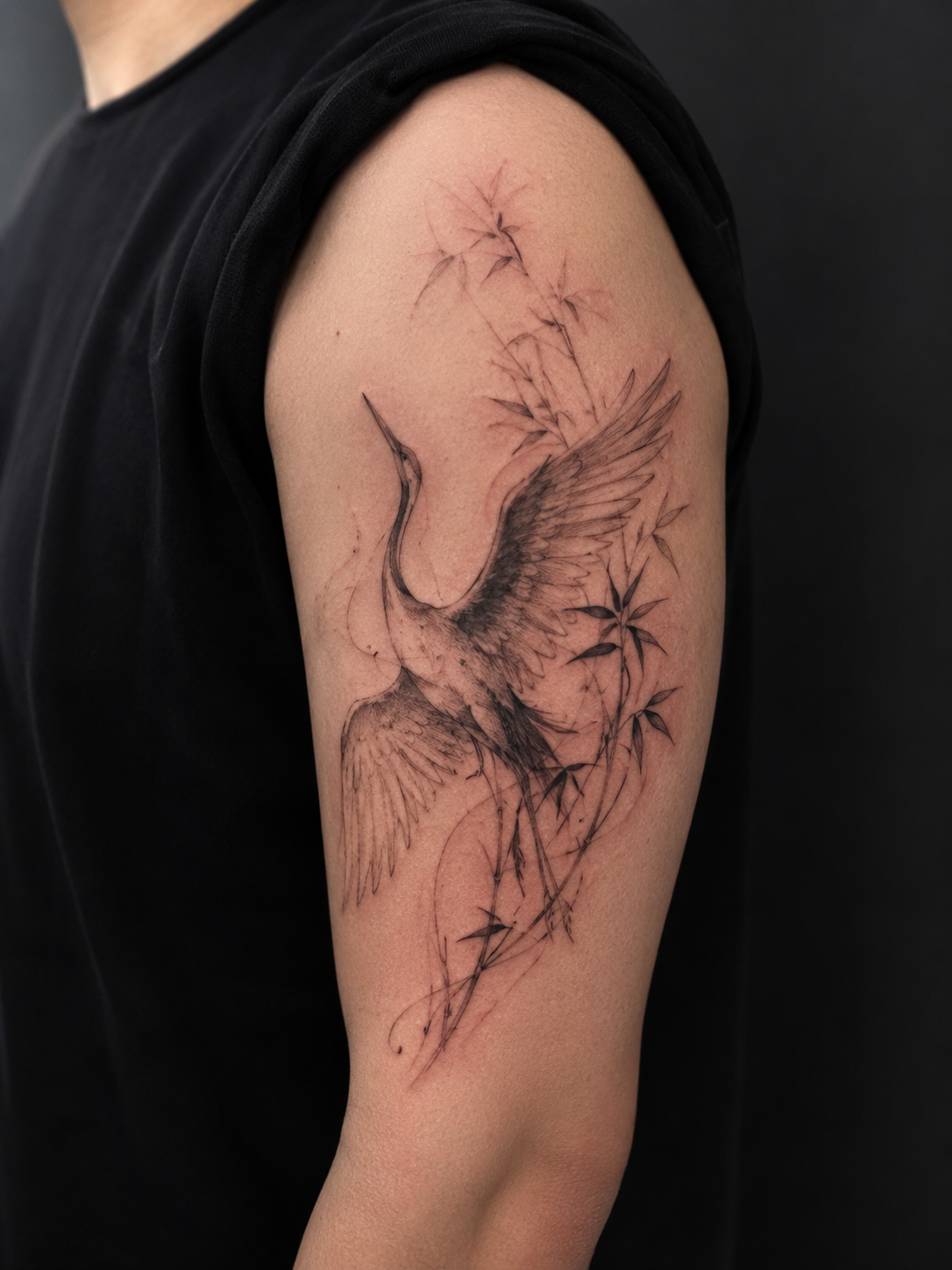 Asian Neo-Traditional tattoo by Luca at OVERTHINK-INK
