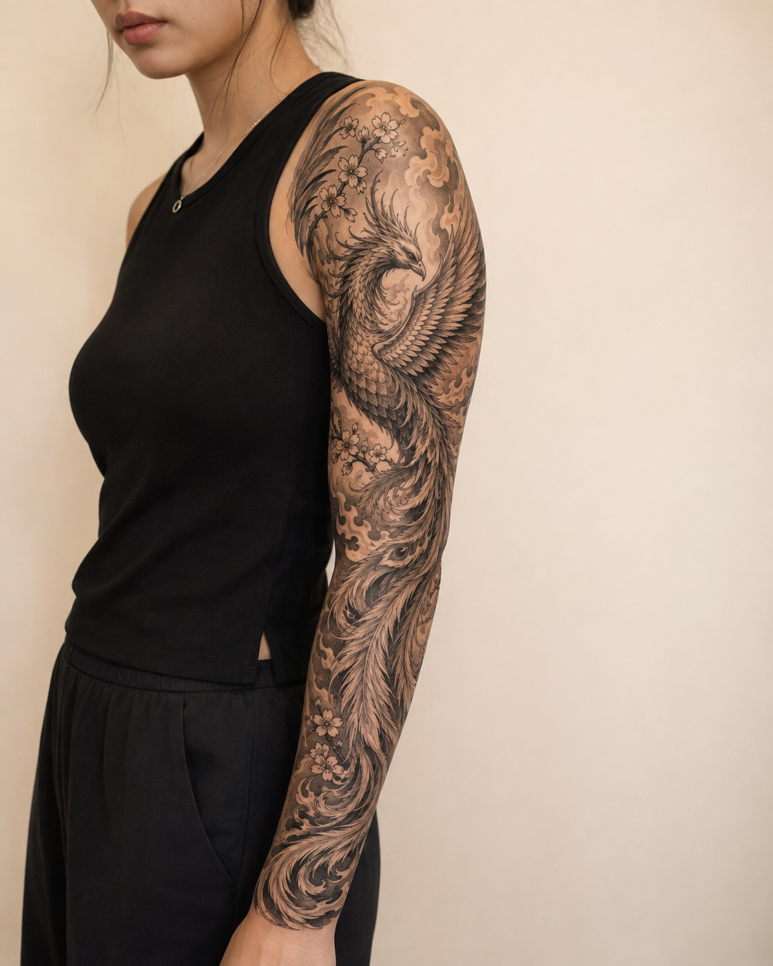 Asian Neo-Traditional tattoo by Luca at OVERTHINK-INK